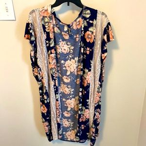 Colorful One Size Fits All Women’s Sheer Cardigan